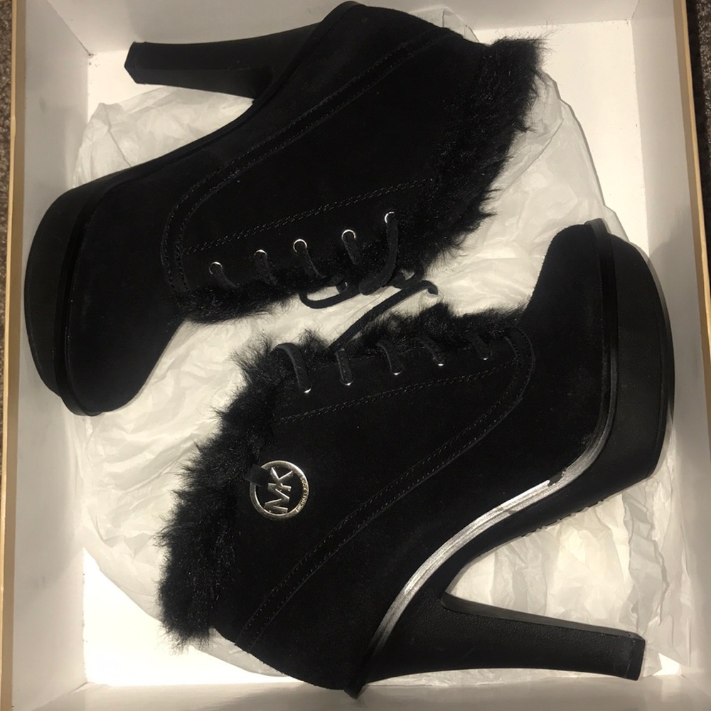 Michael kors suede boots
